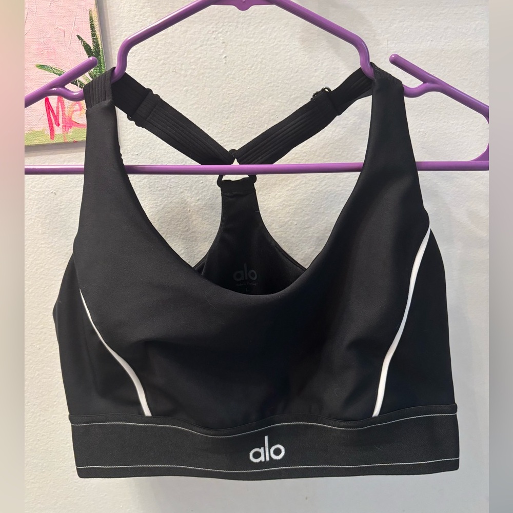 Alo Yoga Airlift Suit Up Bra Size Large